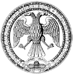 Рис. 1 Герб России при временном правительстве