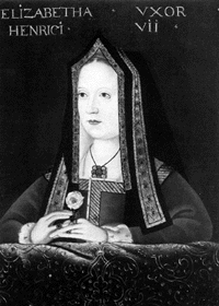 Елизавета, жена Генриха&nbsp;VII и дочь Эдуарда&nbsp;IV 