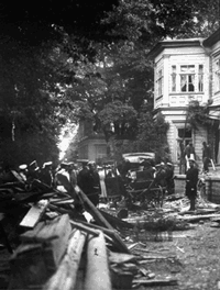 Дача на Аптекарском острове после покушения на Столыпина
