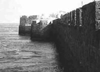 Стена крепости в Акке