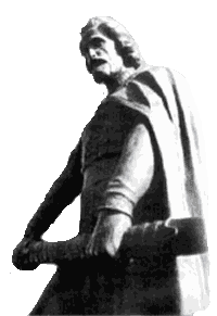 Памятник Дмитрию Донскому перед храмом Сергия Радонежского. Скульптор С. Комов