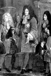 Клод Галле. Появление Людовика xiv на празднике генуэзского дожа. 1685 г. Версаль 