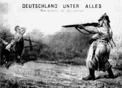 «Германия против всех». Открытка времен Первой мировой войны 