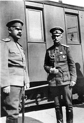 А.М. Каледин и А.А. Брусилов. 1916 г.