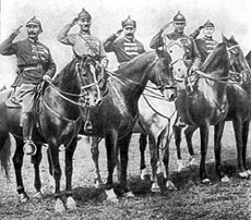 На параде Первой конной армии. 1923 г.