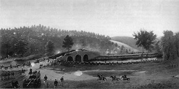 Битва за Бернсайдский мост 19 сентября 1862 г.