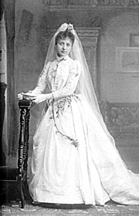 Свадебный портрет. Фото 1880—1890-х гг.