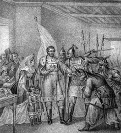 Князья и бояре вызываются возвратить Василию Темному Великокняжеский престол. 1446 г.