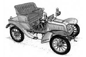 Автомобиль Дион-Бутон, 1909 г.