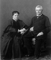 П.А. и Е.И. Бахрушины, родители А.П. Бахрушина 1890—1894 гг.