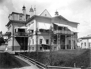 Дом А.П. Бахрушина в Москве на Воронцовом Поле. 1890-е гг.