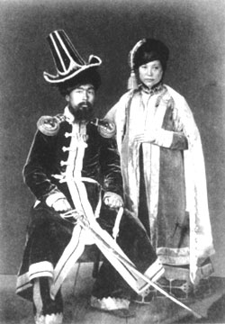 Киргизский хан с женой