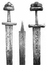 Древнерусские мечи. Найдены на предполагаемом месте гибели князя Святослава и его дружины