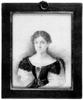 Бинеман Э.В. Портрет княжны М.С. Гагариной, впоследствии по мужу Бутурлиной (атрибуция М.Ю. Коробко). Нач. 1830-х&nbsp;гг. Государственная Третьяковская галерея (из усадьбы Ясенево)