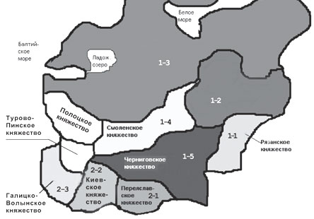 Рис. 3. Правильно окрашенная карта
