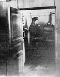 Телефонная станция МОПЛ. В модифицированном виде существует до сегодняшнего дня как внутрибольничная телефонная сеть. В начале прошлого века соединяла лечебницу с Москвой