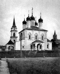 Храм Св. князя Владимира, что в «Старых Садех». Фото начала XX в.