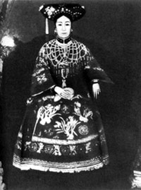 Портрет Цы Си, нарисованный американской художницей Кэтрин Карл в 1903 г.