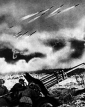 Огонь по окружённому противнику. Январь. 1943 г.