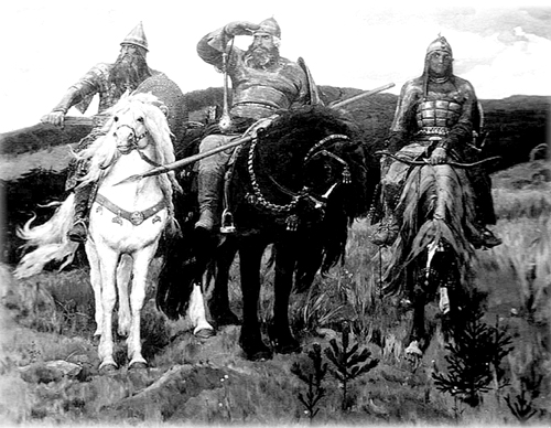Три богатыря. В.М.Васнецов. 1898&nbsp;г.